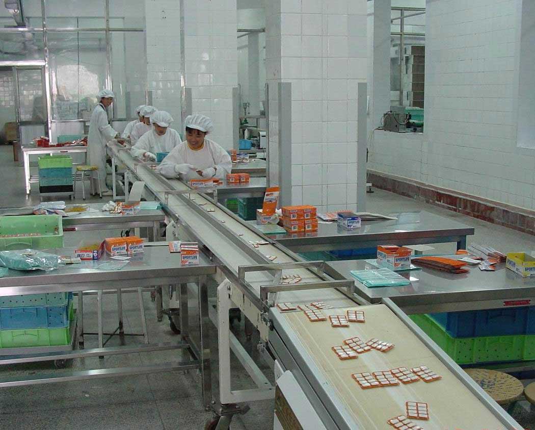 皮帶線-食品行業皮帶輸送線